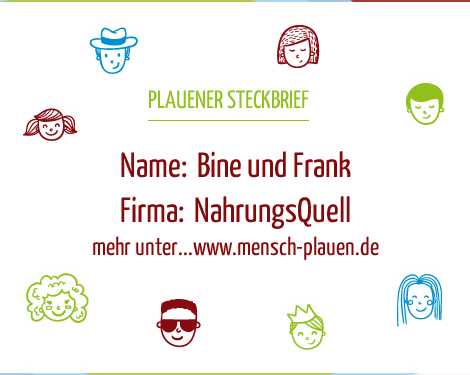 Bekannte Gesichter- Bine und Frank NahrungsQuell