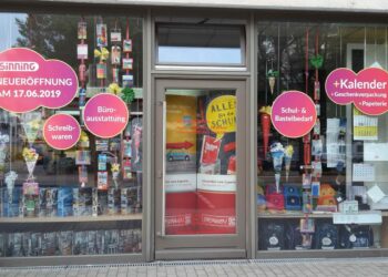 Sinning – Ein neues Geschäft am Müllerbrunnen.