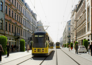 Kehrt die Straßenbahnlinie 5 wieder nach Dresden Plauen zurück?