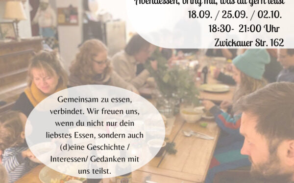 Internationales Mitbring-Dinner im Rahmen der Interkulturellen Tage