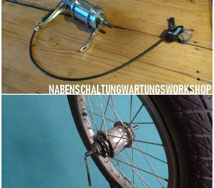 Fahrrad-Reparatur-Café – SPEZIAL-Workshop: Wartung von Nabenschaltungen (SRAM / Torpedo)